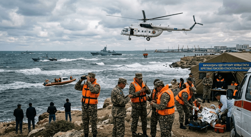 Tragedy at Sea: 9 Military Personnel Killed in Kazakhstan Naval Exercise Tragedy at Sea: 9 Military Personnel Killed in Kazakhstan Naval Exercise