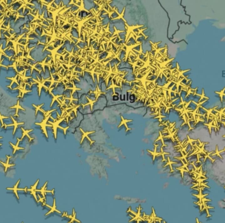 No Flights in or Out of Greece After Technical Failure Shuts Down Airspace – Greek FIR Emptied No Flights in or Out of Greece After Technical Failure Shuts Down Airspace – Greek FIR Emptied