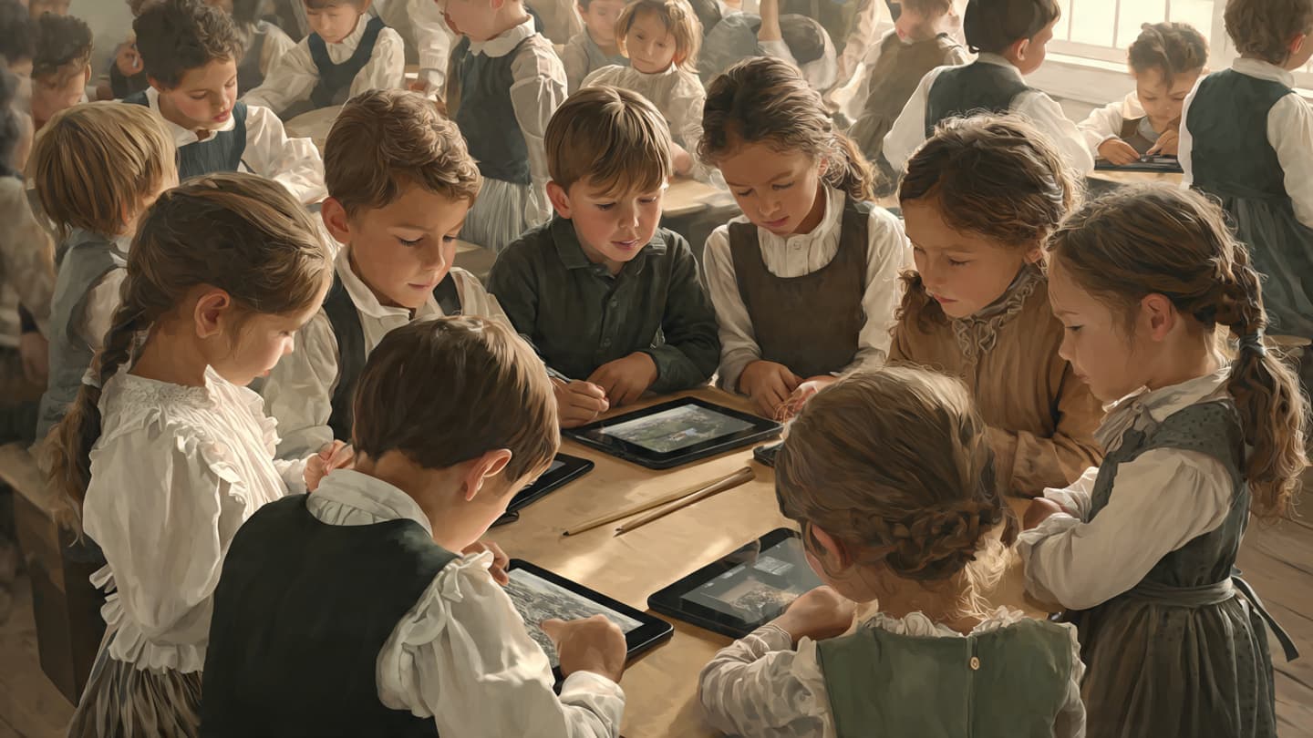 Between the Page and the Screen: A Narrative of Educational Transformation Between the Page and the Screen: A Narrative of Educational Transformation