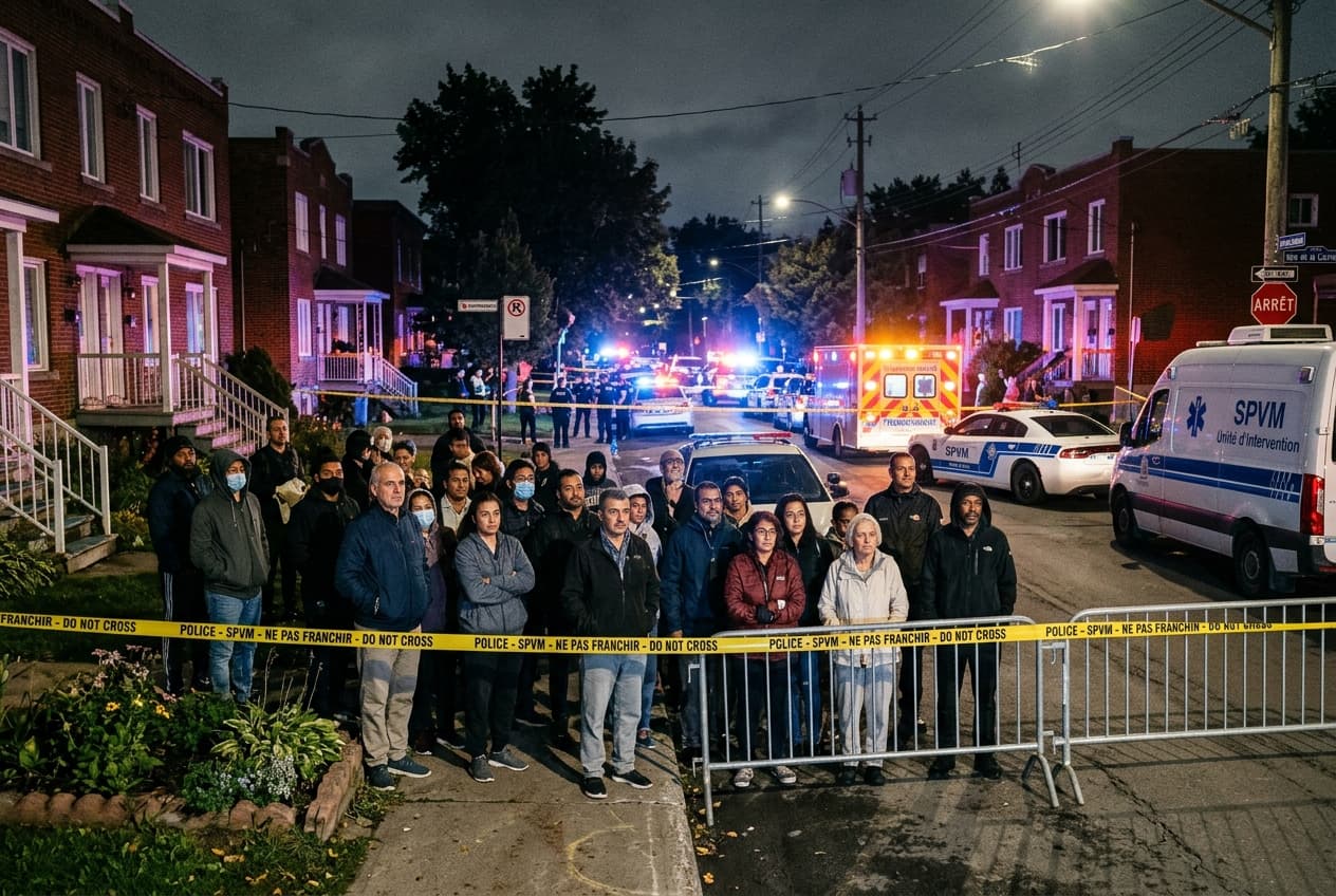 Deadly Knife Attack Shakes Montreal: Suburban Streets Locked Down, One Killed, Two Fighting for Lives Deadly Knife Attack Shakes Montreal: Suburban Streets Locked Down, One Killed, Two Fighting for Lives