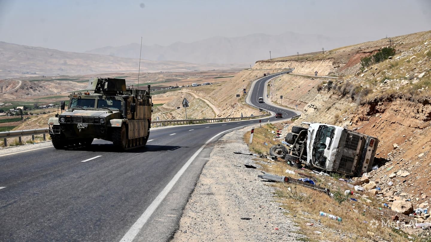 Fatal Crash in Lebanon: Military Transport and Civilian Truck Collide on Bekaa Valley Road Fatal Crash in Lebanon: Military Transport and Civilian Truck Collide on Bekaa Valley Road