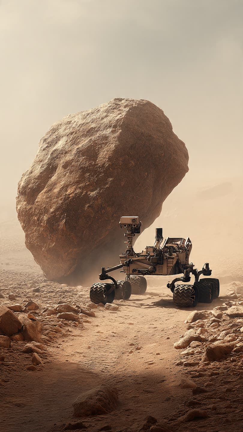 The Rock That Stopped Curiosity on Mars The Rock That Stopped Curiosity on Mars