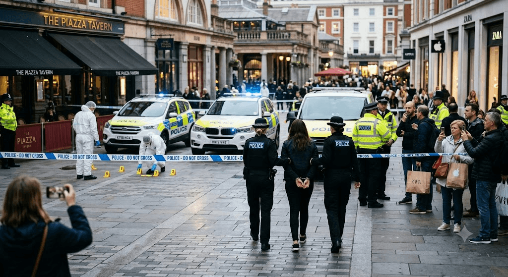 Woman Arrested After Multiple People Stabbed in Covent Garden Woman Arrested After Multiple People Stabbed in Covent Garden