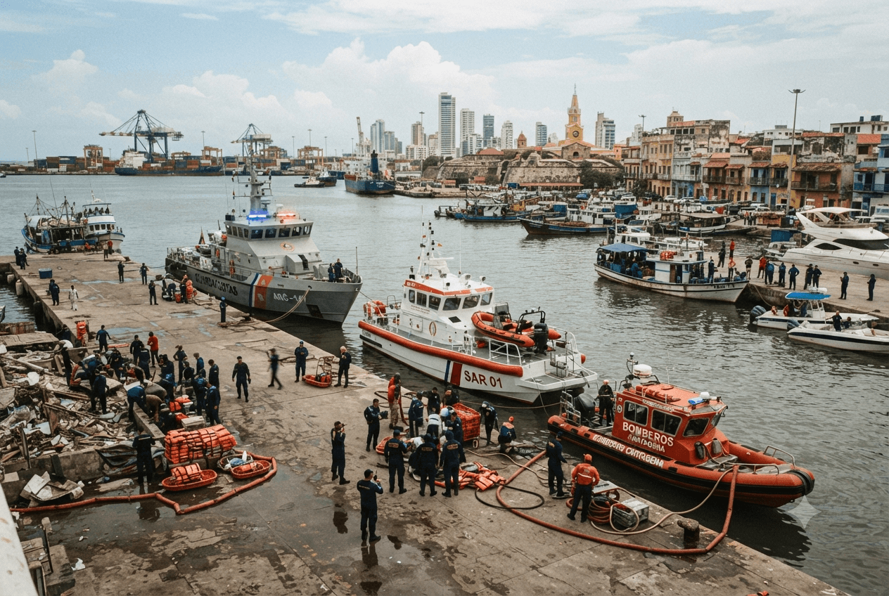 Marine Disaster: Speedboat Collision Near Cartagena Caribbean Coast Claims Multiple Tourist Lives Marine Disaster: Speedboat Collision Near Cartagena Caribbean Coast Claims Multiple Tourist Lives