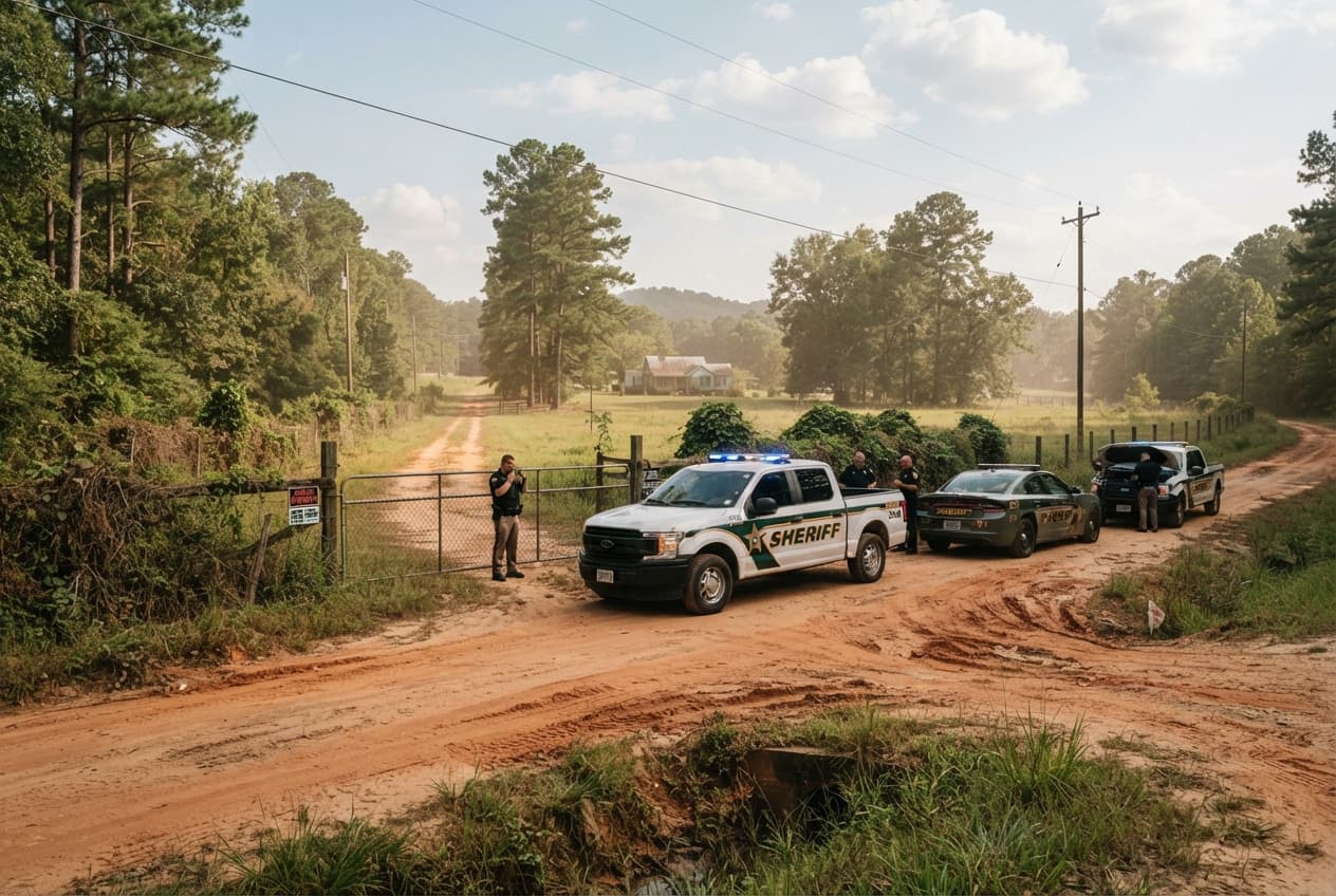 Rural Homestead Massacre: Four Family Members Shot Dead Following Georgia Property Dispute Rural Homestead Massacre: Four Family Members Shot Dead Following Georgia Property Dispute