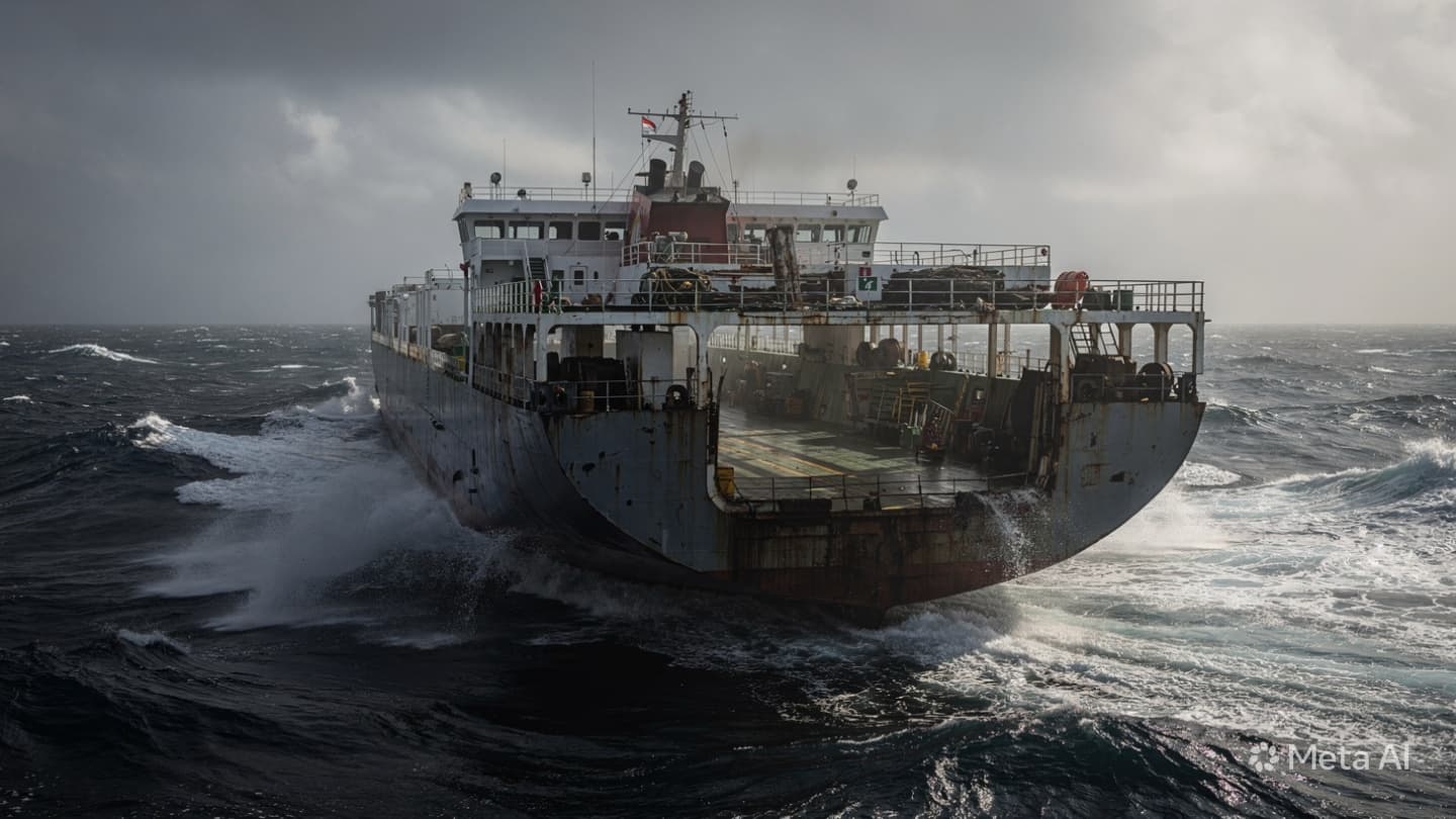 Ferry Accident in Sunda Strait: Five Passengers Sustained Injuries After Vessel Encountered Rough Seas Ferry Accident in Sunda Strait: Five Passengers Sustained Injuries After Vessel Encountered Rough Seas