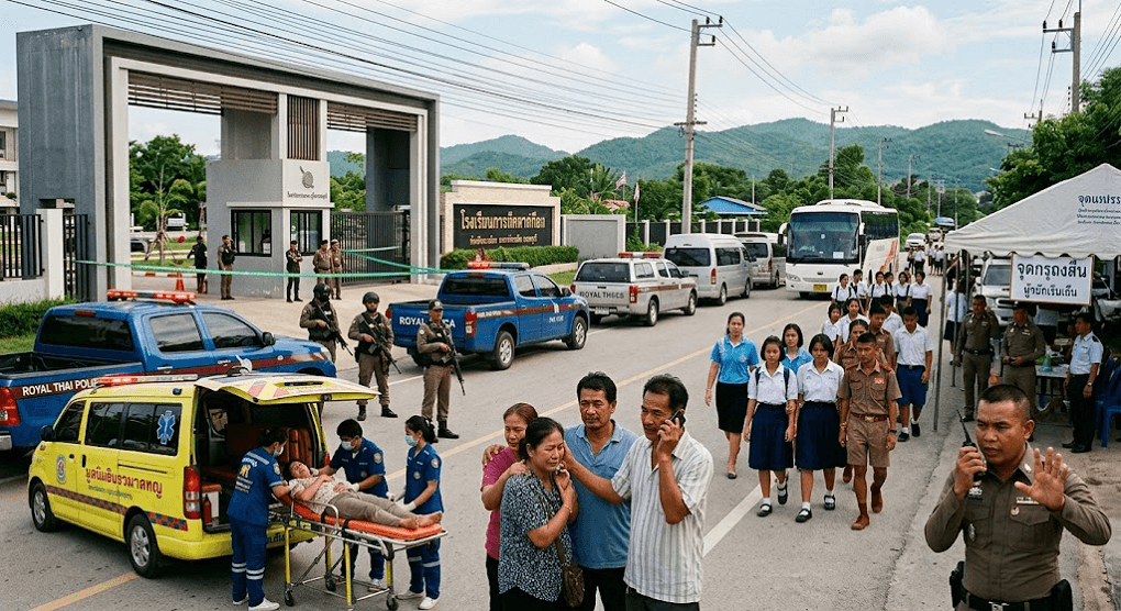 Tragedy in Chonburi: 1 Dead Following Fatal Shooting at Local School Tragedy in Chonburi: 1 Dead Following Fatal Shooting at Local School