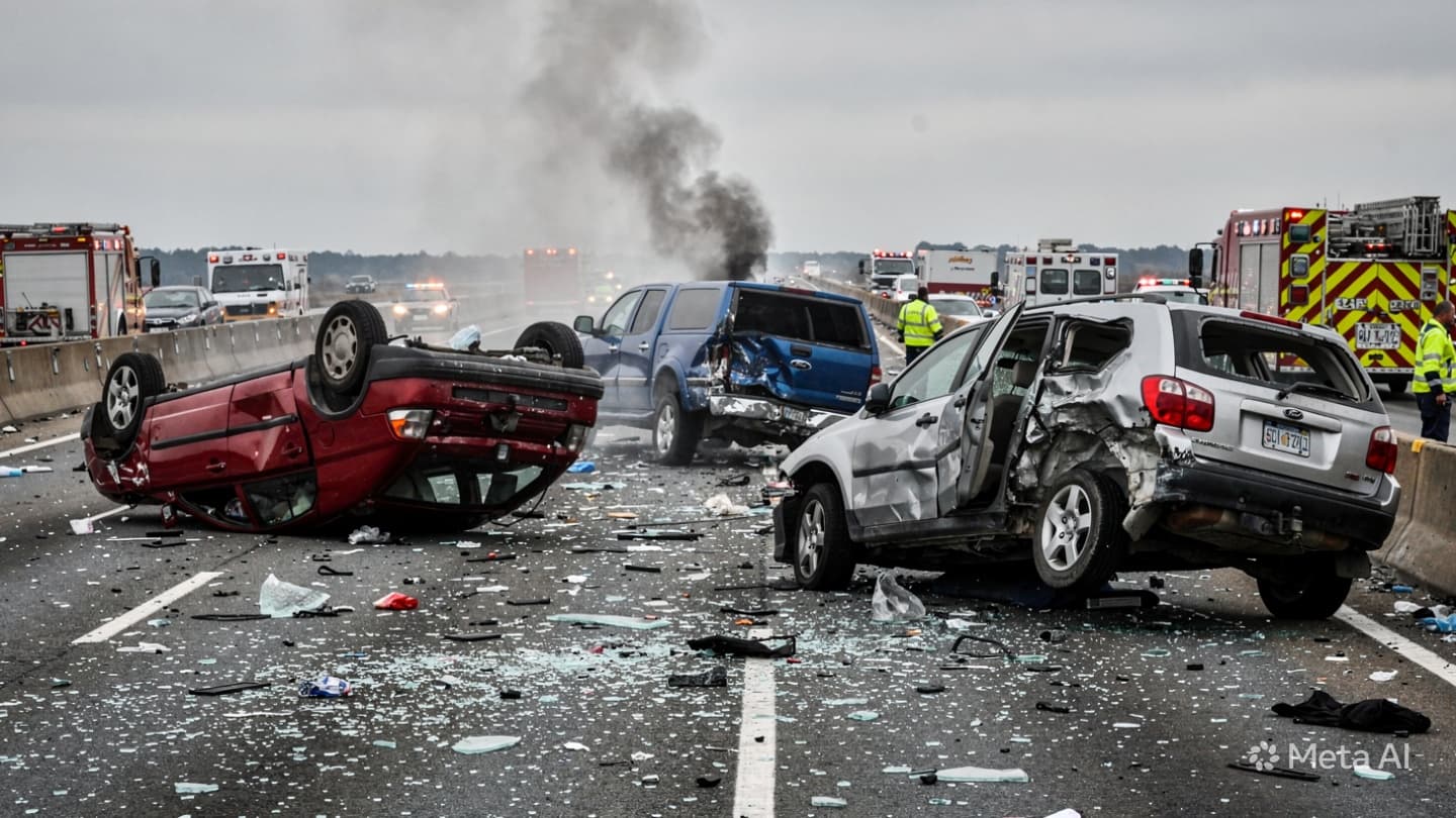 Multi-Vehicle Crash near Cirebon: Fatal Pileup on Toll Road Results in Multiple Deaths Today Multi-Vehicle Crash near Cirebon: Fatal Pileup on Toll Road Results in Multiple Deaths Today