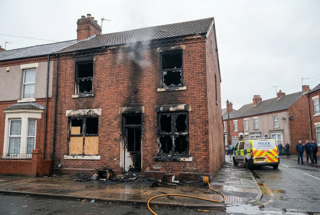 House Fire Investigation: Two Dead Found In UK Home Following Overnight Inferno House Fire Investigation: Two Dead Found In UK Home Following Overnight Inferno