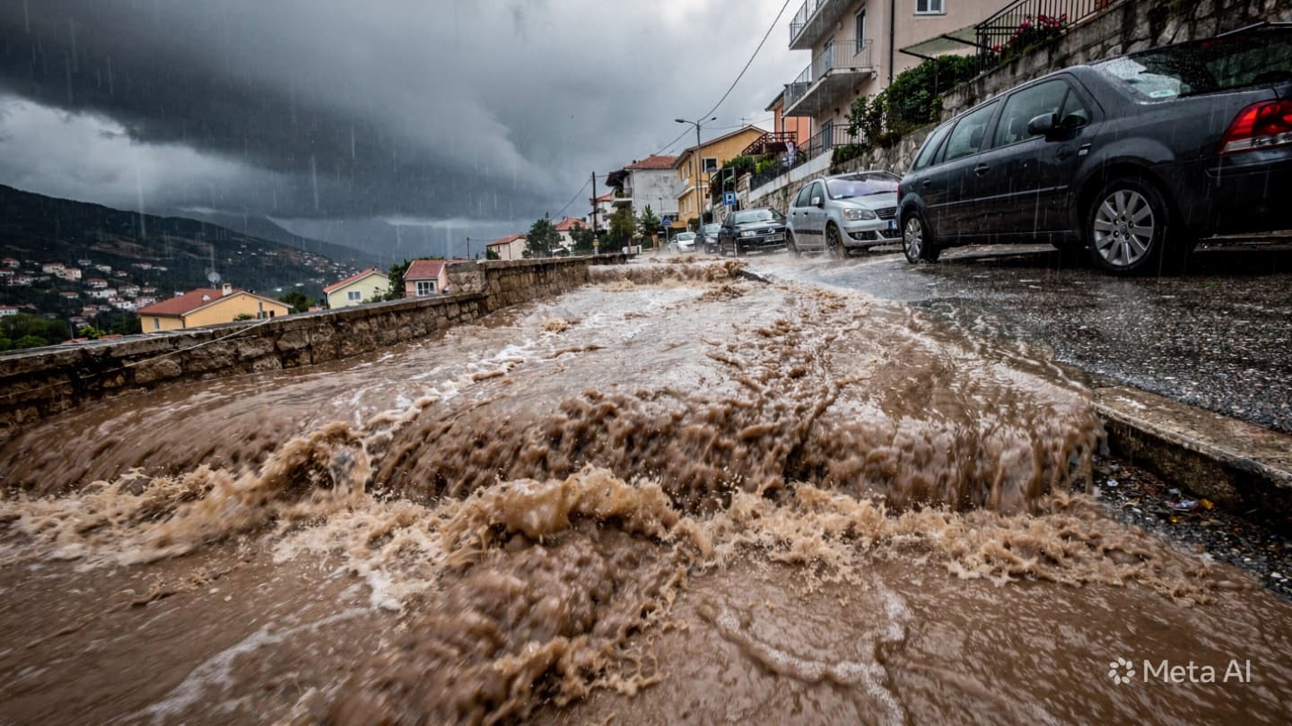 When the Torrent Breaks, Reflections on the Flooded Streets and Damaged Basements of Herceg Novi When the Torrent Breaks, Reflections on the Flooded Streets and Damaged Basements of Herceg Novi
