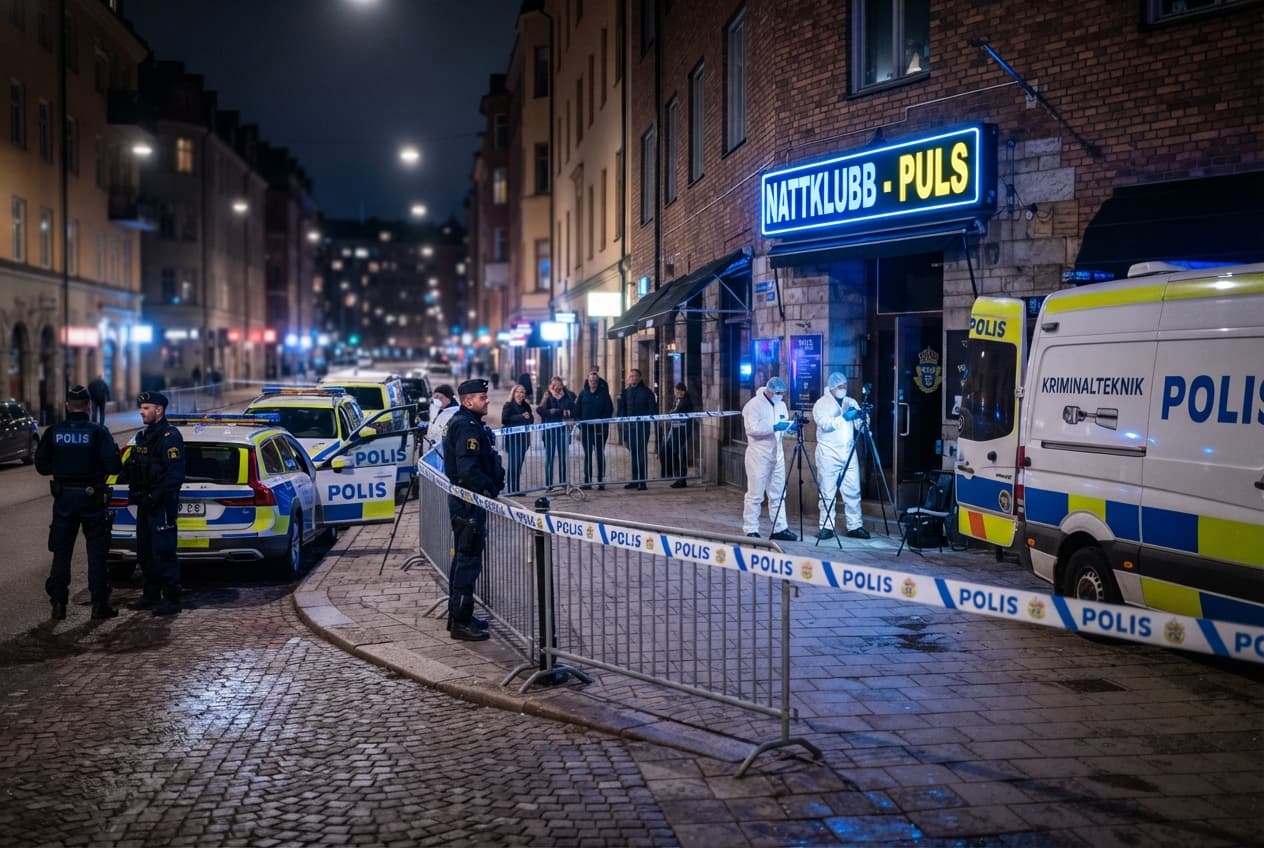 Stabbing Incident Outside Nightclub: One Person Dead Following Late-Night Violence in Sweden Stabbing Incident Outside Nightclub: One Person Dead Following Late-Night Violence in Sweden