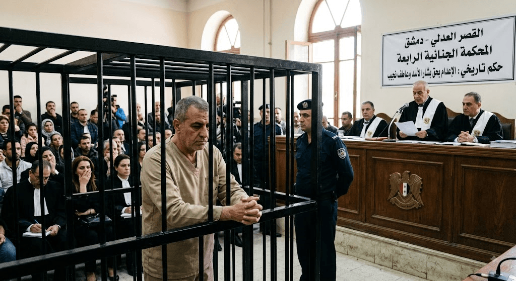Historic Verdict in Damascus: Ousted President Bashar al-Assad and Atef Najib Sentenced to Death Historic Verdict in Damascus: Ousted President Bashar al-Assad and Atef Najib Sentenced to Death