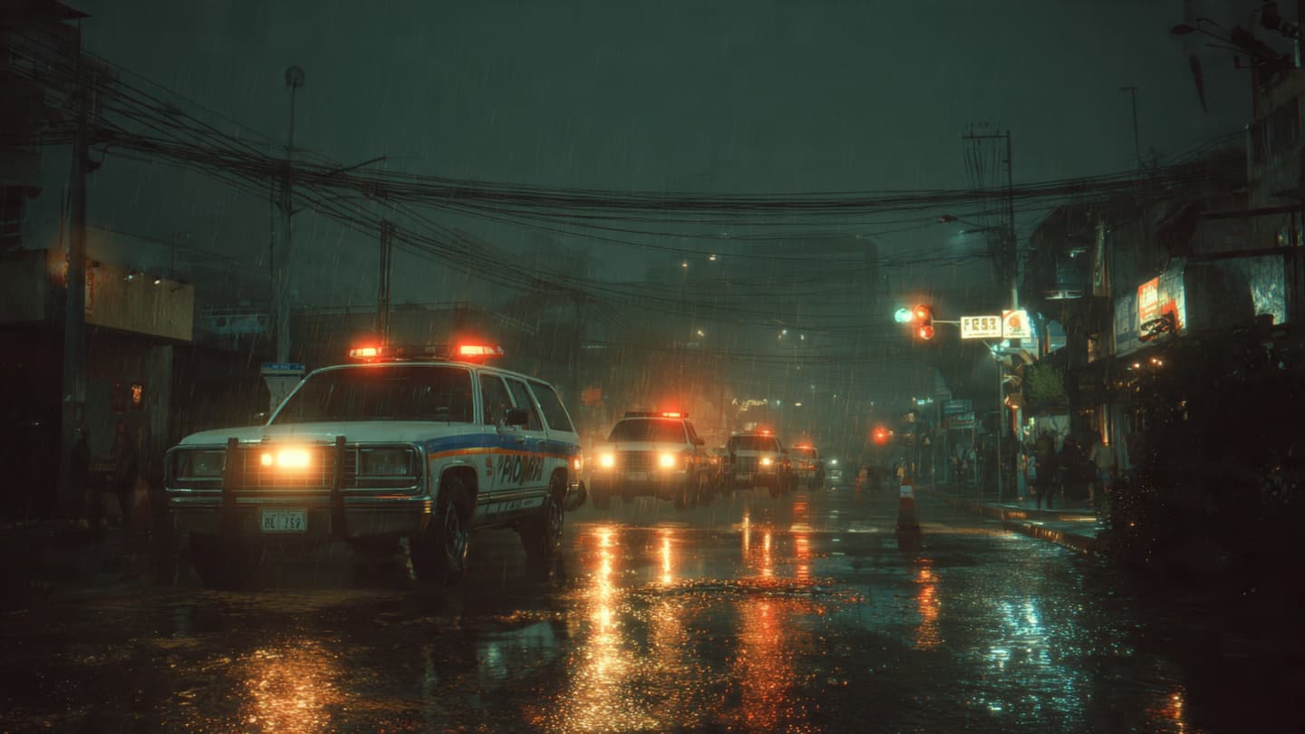 Between Narrow Alleys and Flashing Patrol Lights, Fear Settles Quietly Across Guatemala Tonight Between Narrow Alleys and Flashing Patrol Lights, Fear Settles Quietly Across Guatemala Tonight