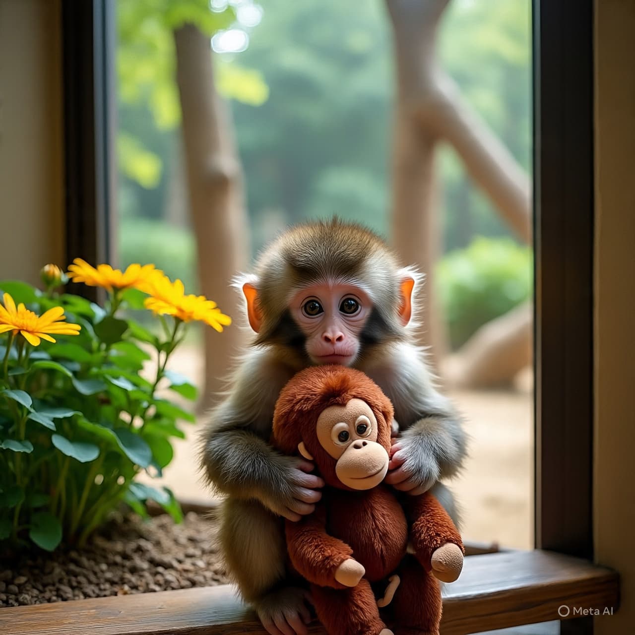 As Light Touches the Playful and the Tender, the Journey of a Young Macaque Unfolds As Light Touches the Playful and the Tender, the Journey of a Young Macaque Unfolds