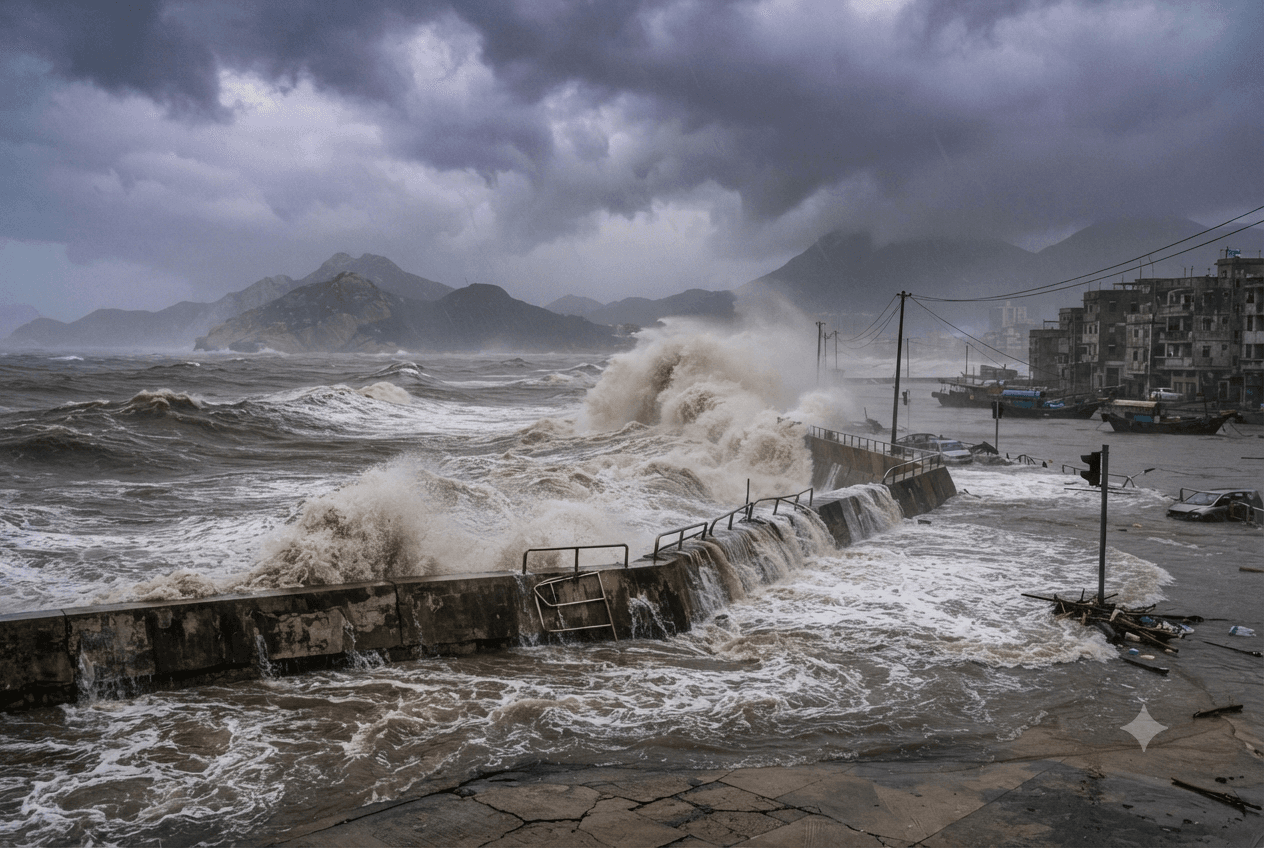 Typhoon Noul Landfall: Severe Southern China Storm Forces 715,000 Evacuations and Claims Five Lives Typhoon Noul Landfall: Severe Southern China Storm Forces 715,000 Evacuations and Claims Five Lives