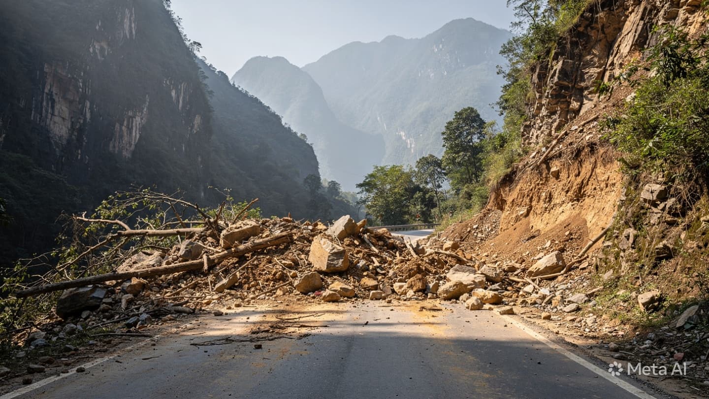 Ha Giang Province Tragedy: One Dead as Landslide Buries Vehicle in Remote Northern Region Ha Giang Province Tragedy: One Dead as Landslide Buries Vehicle in Remote Northern Region