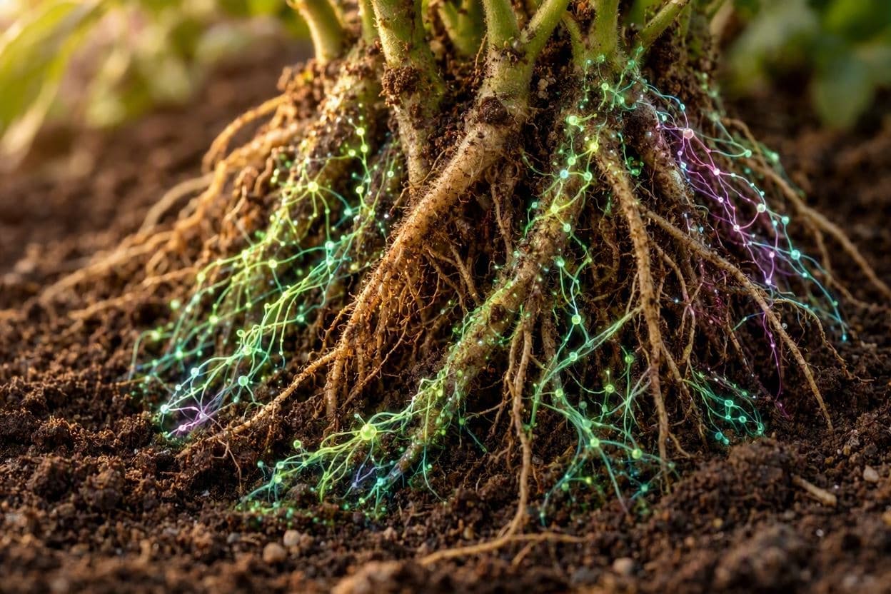 A symbiotic approach to growing tomatoes A symbiotic approach to growing tomatoes