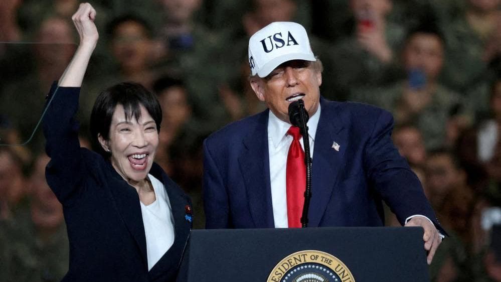 Trump Backs Japan's Takaichi Before Election, Unveils Her March U.S. Visit Trump Backs Japan's Takaichi Before Election, Unveils Her March U.S. Visit