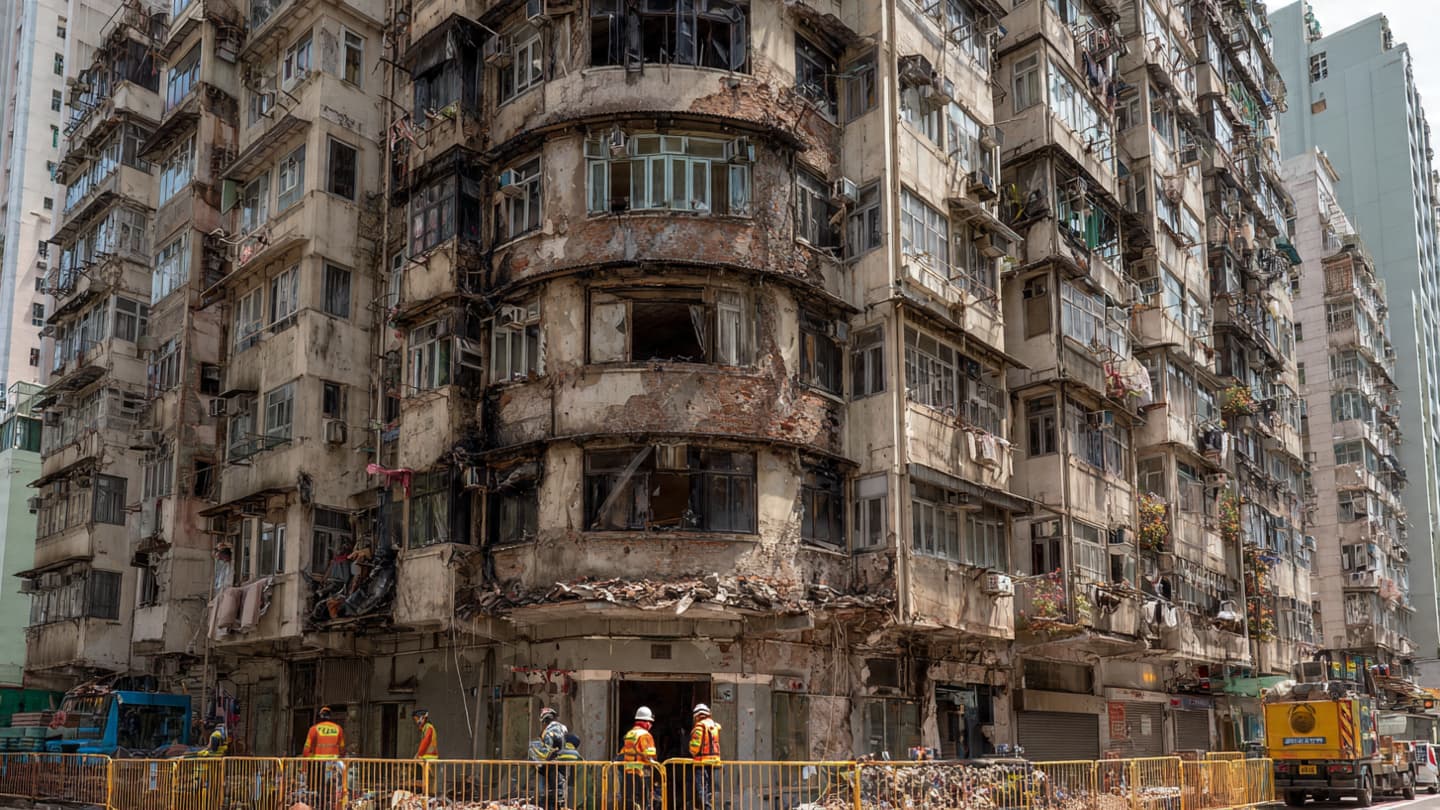 Between Fire-Damaged Towers and Uneasy Testimony, Hong Kong Faced Another Reckoning With Urban Safety Systems Between Fire-Damaged Towers and Uneasy Testimony, Hong Kong Faced Another Reckoning With Urban Safety Systems