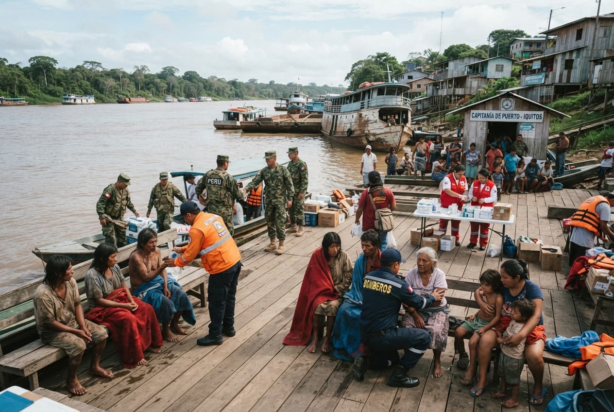Passenger Boat Sinks in Peru: Amazon River Tributary Accident Causes Seven Drownings Today Passenger Boat Sinks in Peru: Amazon River Tributary Accident Causes Seven Drownings Today