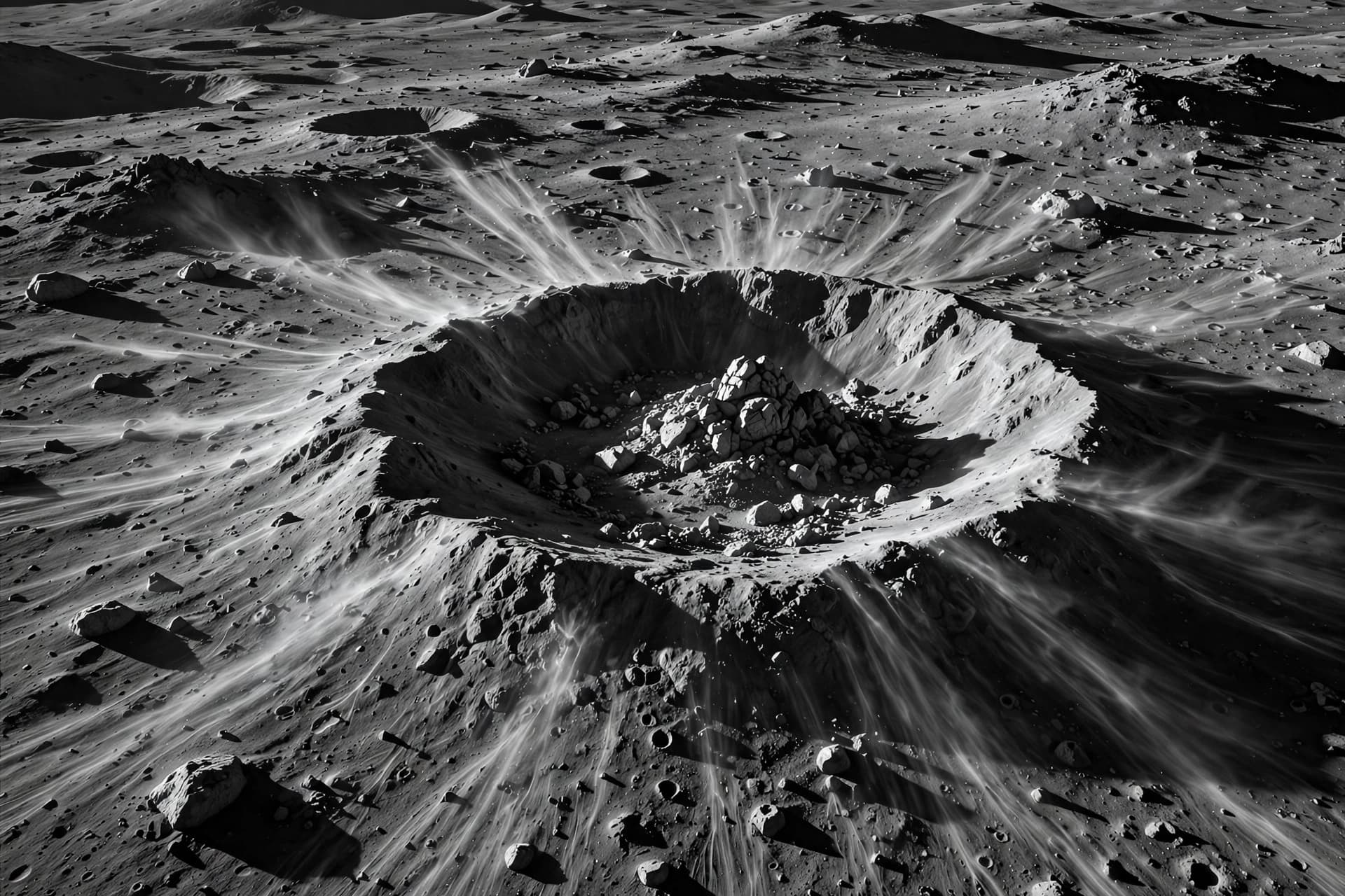 A fresh scar on the moon: Witnessing a rare impact event A fresh scar on the moon: Witnessing a rare impact event