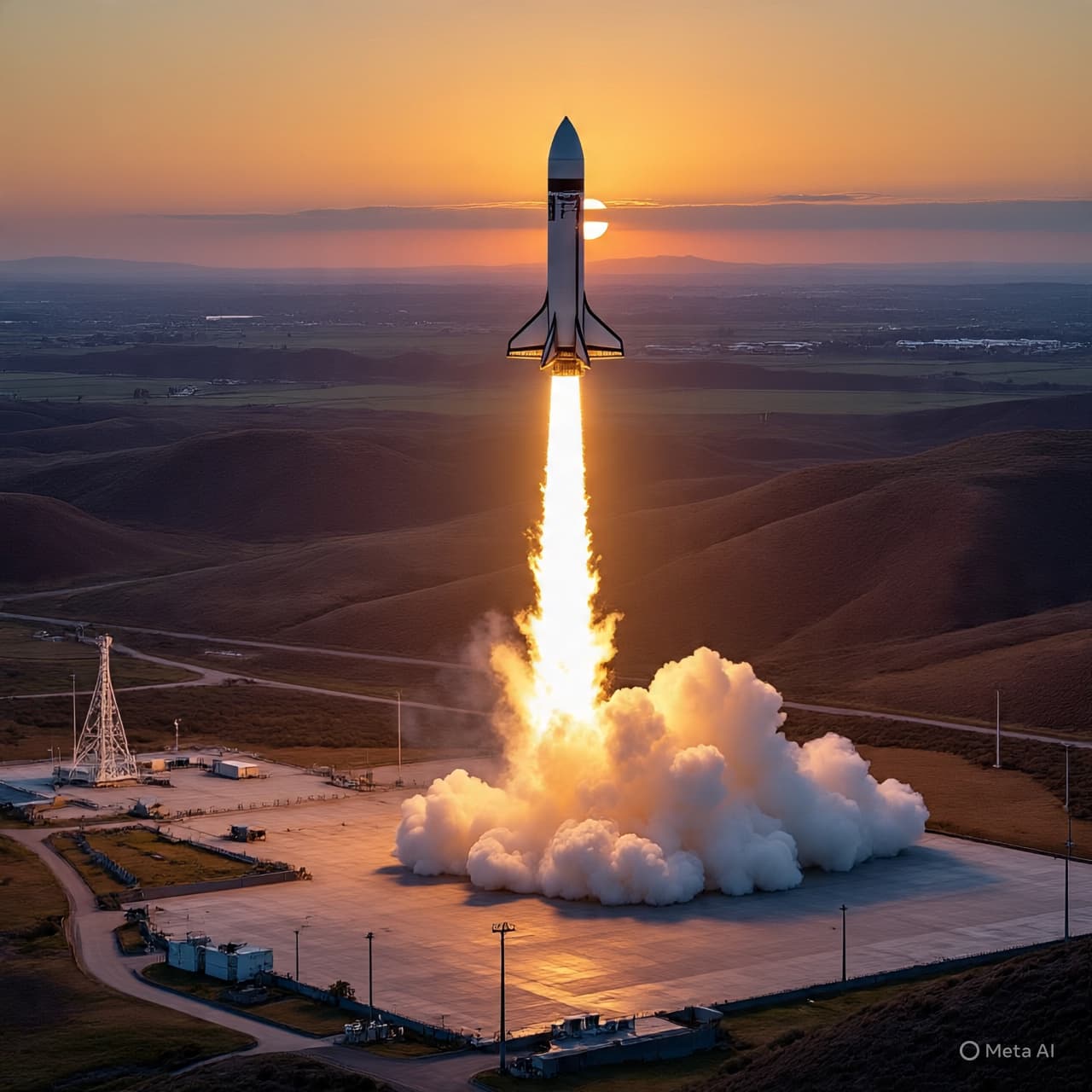 When Two Rockets Cross the Dawn: A Quiet Dance of Starlink Satellites Across America’s Skies When Two Rockets Cross the Dawn: A Quiet Dance of Starlink Satellites Across America’s Skies