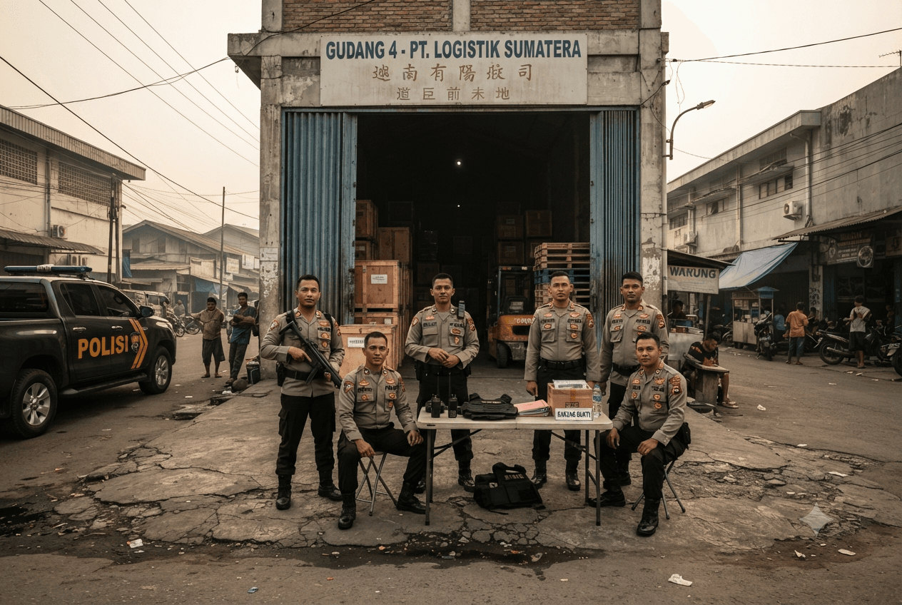 Illegal Narcotics Hub in Medan: Police Secure Large Cache, Arrest Three Suspects This Morning Illegal Narcotics Hub in Medan: Police Secure Large Cache, Arrest Three Suspects This Morning