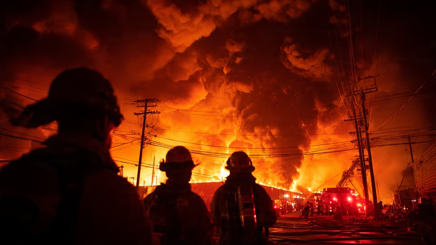 Smoke Drifts Across Los Angeles As Firefighters Continue Their Long Vigil Smoke Drifts Across Los Angeles As Firefighters Continue Their Long Vigil