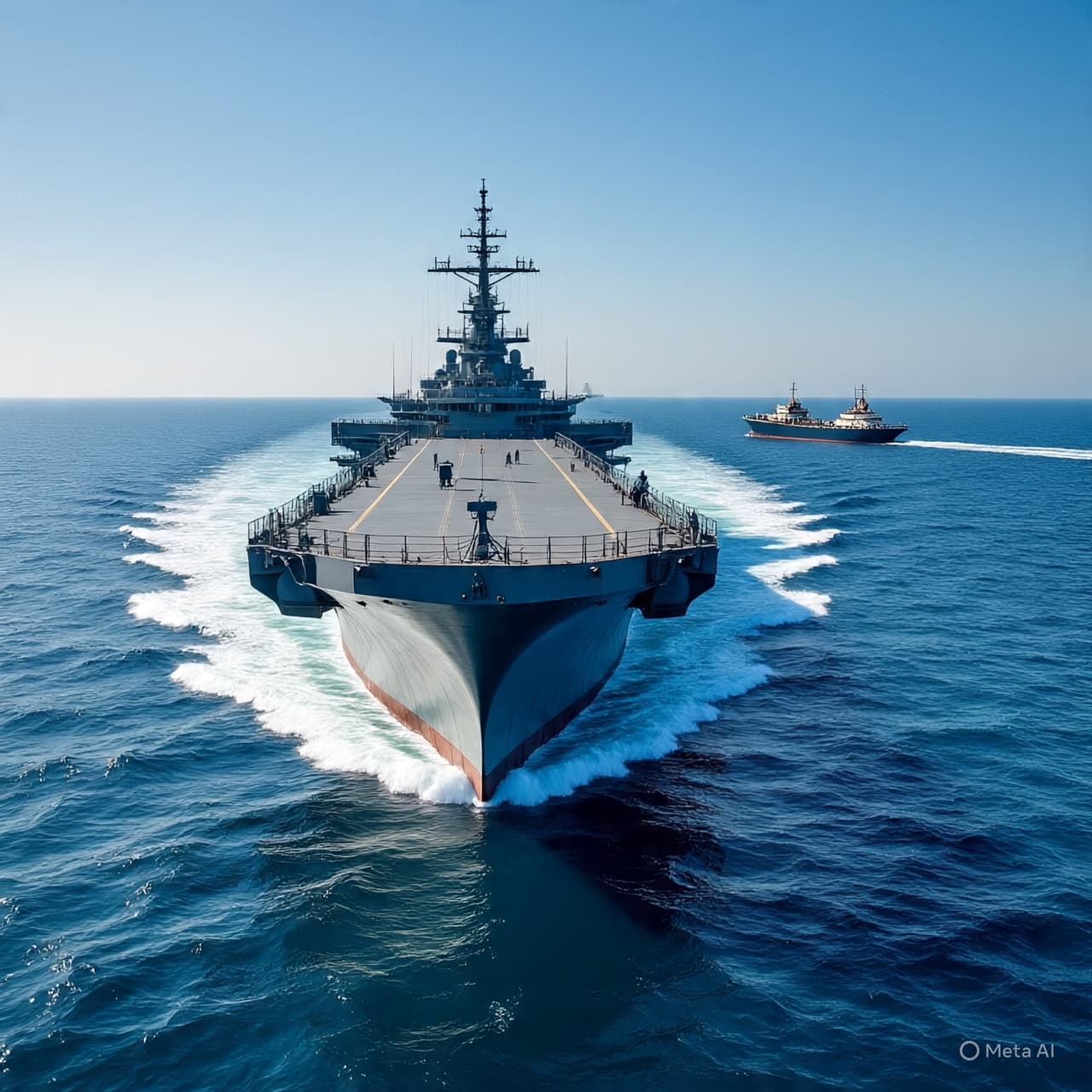 When Steel Meets the Deep Blue: A Giant’s Quiet Journey into a Troubled Sea” When Steel Meets the Deep Blue: A Giant’s Quiet Journey into a Troubled Sea”