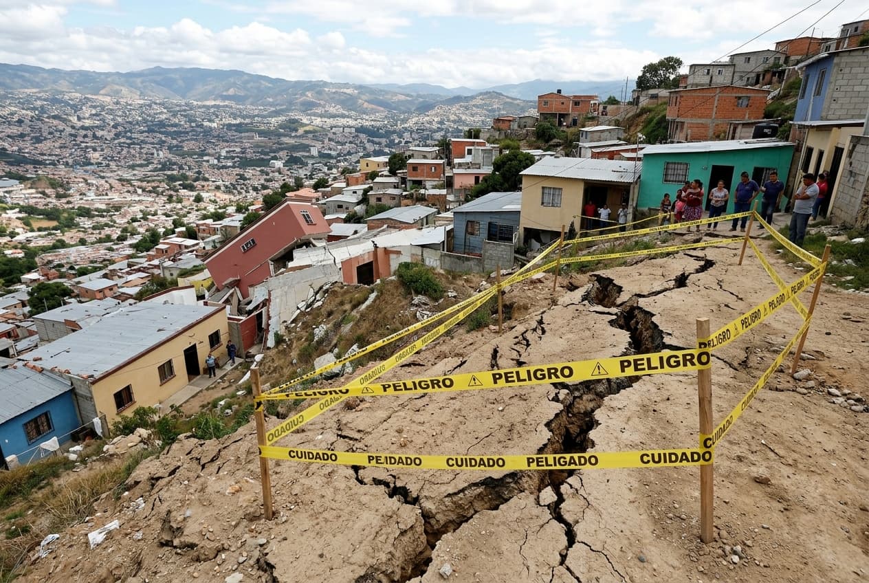Tegucigalpa Landslide Disaster: Saturated Slope Gives Way, Leaving Three Family Members Dead Inside Home Tegucigalpa Landslide Disaster: Saturated Slope Gives Way, Leaving Three Family Members Dead Inside Home