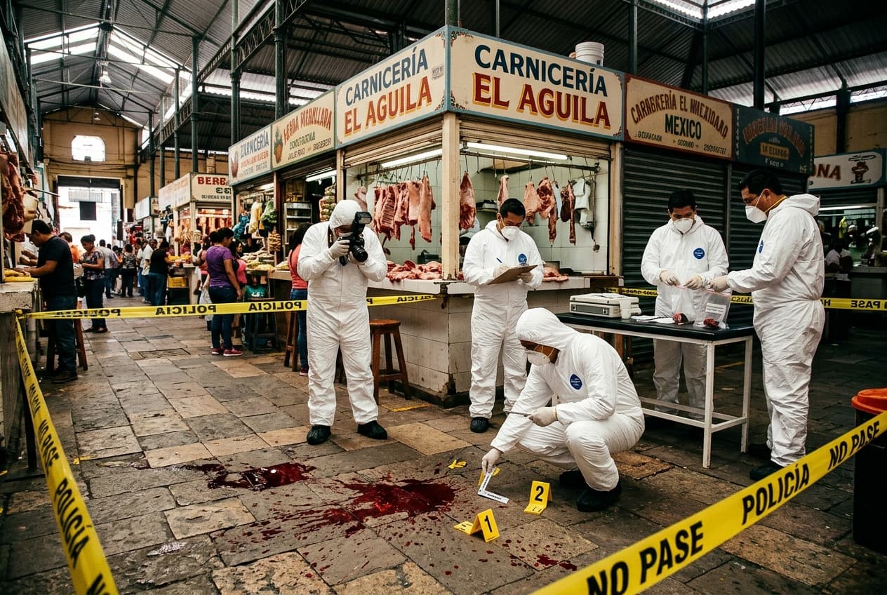 Gunmen Kill Vendor During Market Robbery In Guadalajara, Shoppers Flee As Chaos Erupts Gunmen Kill Vendor During Market Robbery In Guadalajara, Shoppers Flee As Chaos Erupts