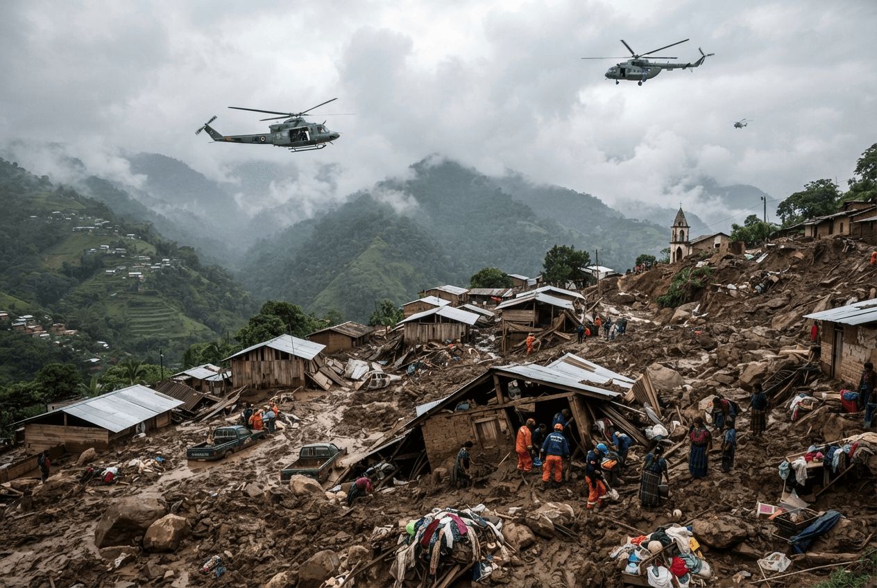 Chiapas Mountain Town Disaster: Flash Floods Ravage Settlement, Sweeping Away Homes and Killing Nine Chiapas Mountain Town Disaster: Flash Floods Ravage Settlement, Sweeping Away Homes and Killing Nine
