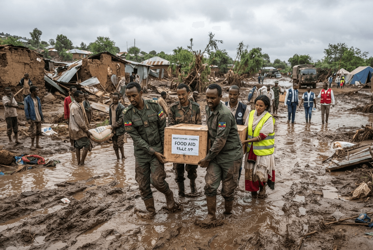 Ethiopia Weather Disaster: Ninety-Six Lives Lost To Catastrophic Flooding And Landslides Across The Region Ethiopia Weather Disaster: Ninety-Six Lives Lost To Catastrophic Flooding And Landslides Across The Region