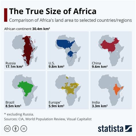 UN Adopts New World Map to Reflect Africa’s True Size UN Adopts New World Map to Reflect Africa’s True Size