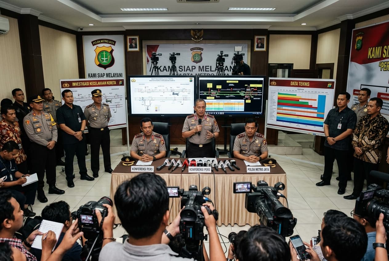 Indonesian Police Charge Train Driver Over Fatal Bekasi Collision Killing Sixteen Female Commuters Indonesian Police Charge Train Driver Over Fatal Bekasi Collision Killing Sixteen Female Commuters