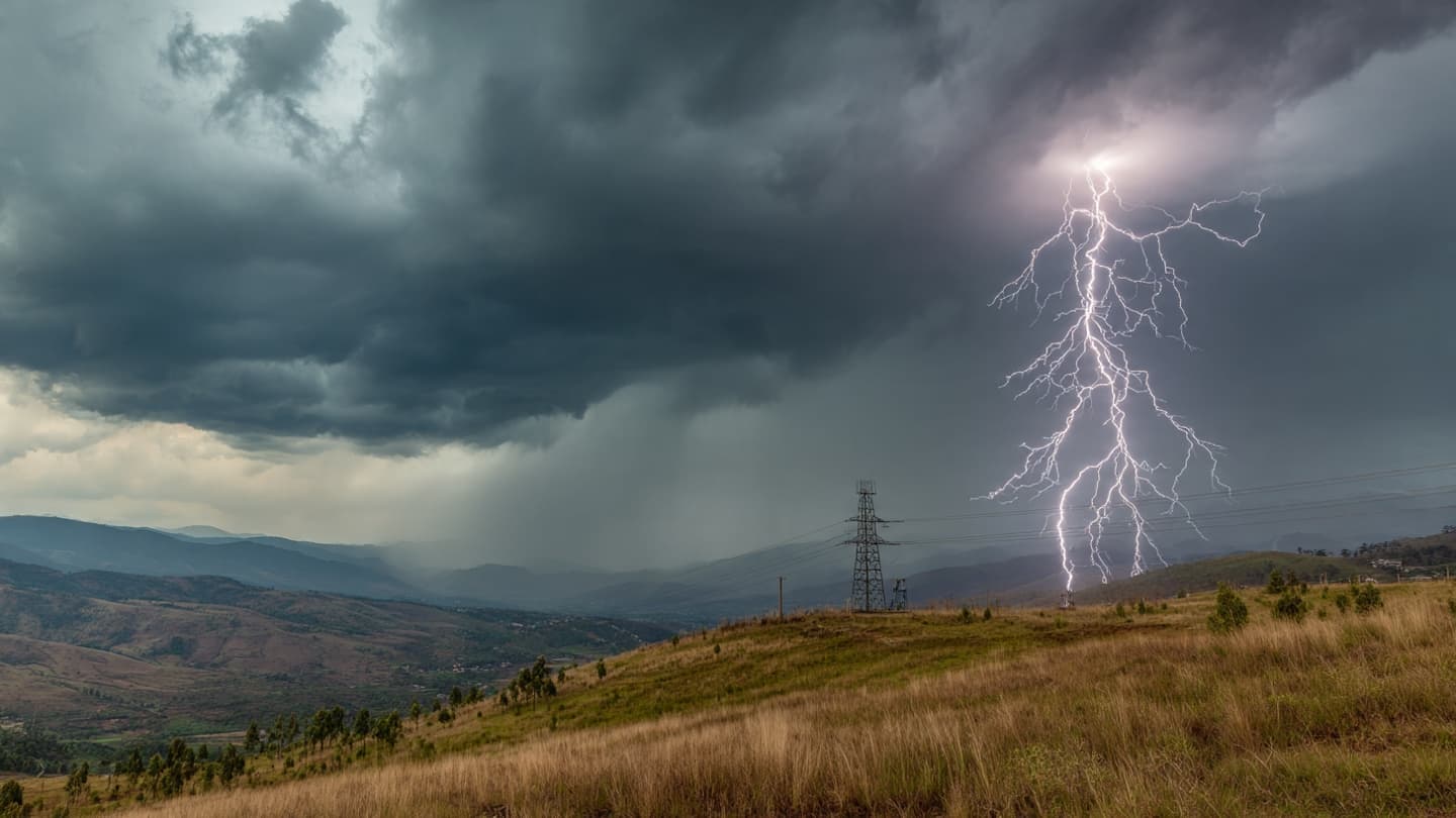 When Lightning Splinters the Electric Grid: A Quiet Fire Awakens in the Dry Grass When Lightning Splinters the Electric Grid: A Quiet Fire Awakens in the Dry Grass