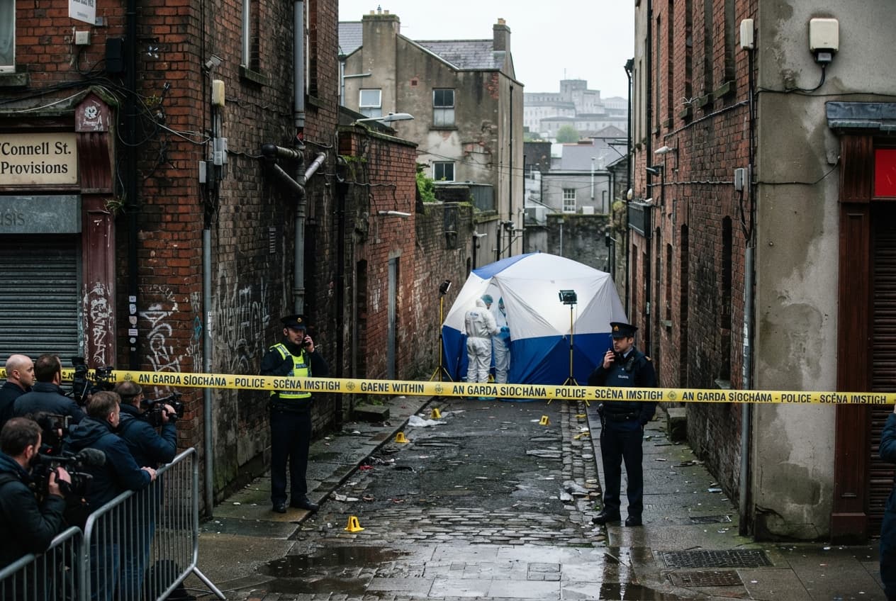 Limerick Alleyway Homicide: Man Discovered Dead With Severe Head Trauma Following Brutal Assault Limerick Alleyway Homicide: Man Discovered Dead With Severe Head Trauma Following Brutal Assault