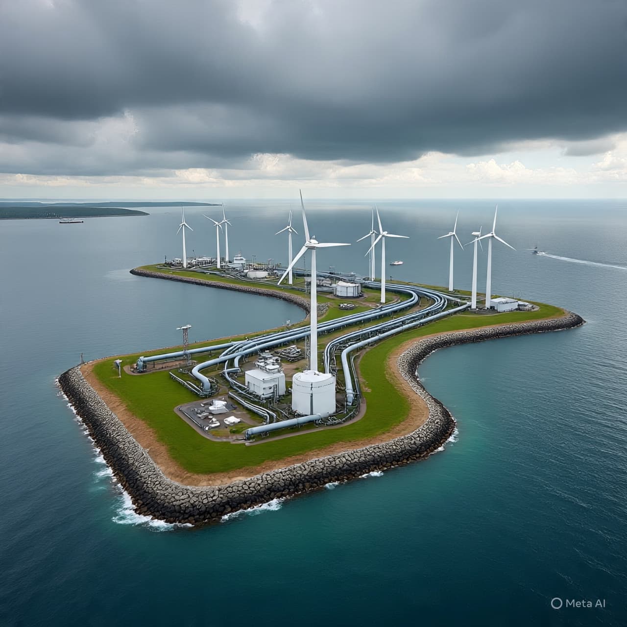 Where Wind Meets Water: Denmark’s New Island and the Slow Architecture of Hydrogen Where Wind Meets Water: Denmark’s New Island and the Slow Architecture of Hydrogen