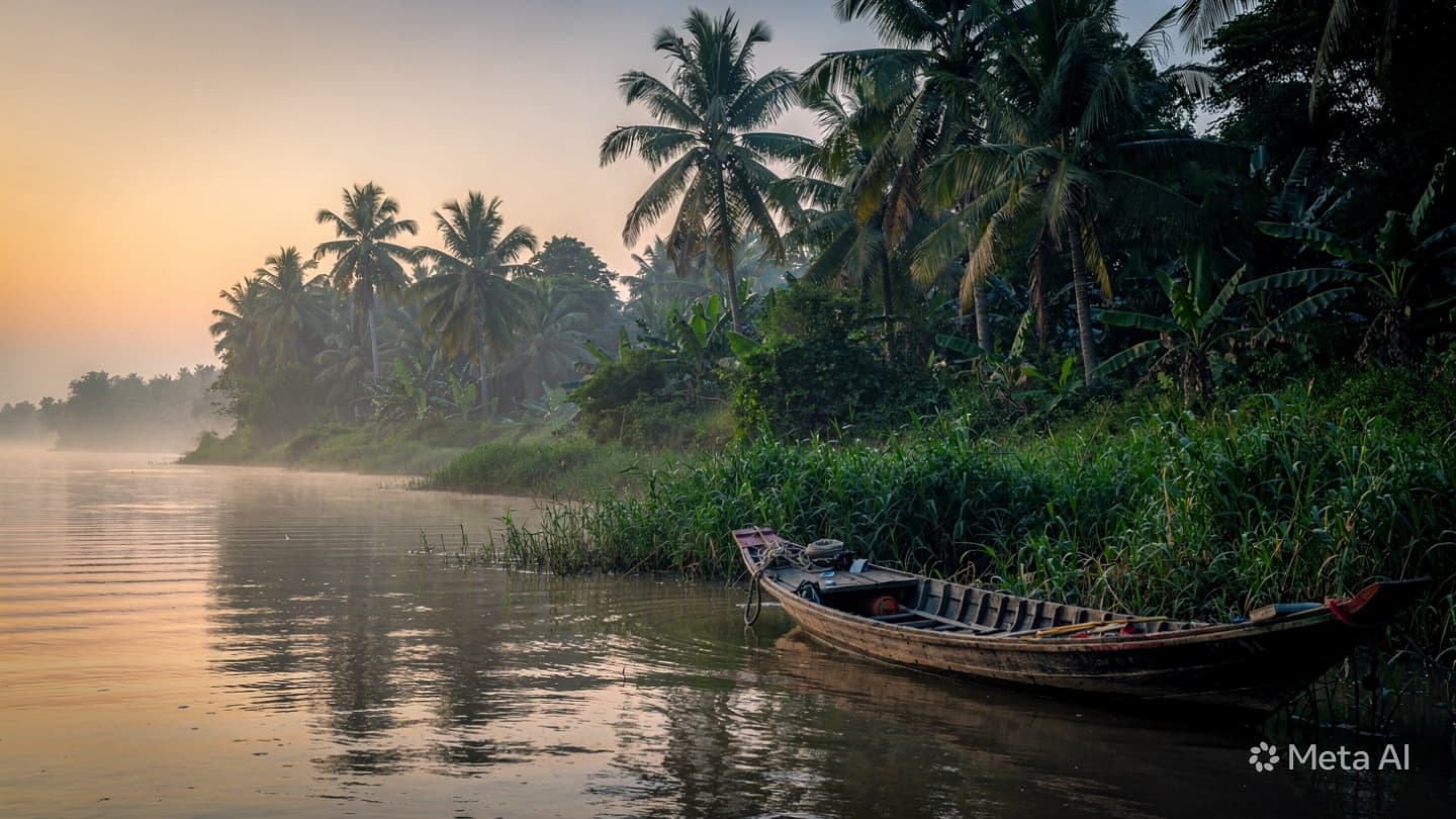 Where the River Divides, the Shadows Gather: A Midnight Crossing on the Mekong Where the River Divides, the Shadows Gather: A Midnight Crossing on the Mekong
