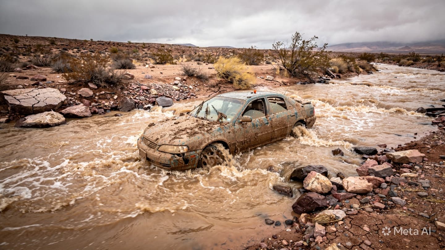 Arizona Desert Tragedy: Two Dead After Vehicle Swept Away In Rapid Flash Flood Waters Arizona Desert Tragedy: Two Dead After Vehicle Swept Away In Rapid Flash Flood Waters