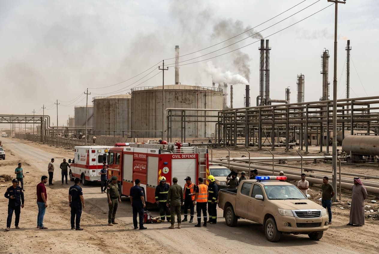 Seven Hospitalized and Three Killed in Severe Gas Processing Explosion Outside Basra City Limits Seven Hospitalized and Three Killed in Severe Gas Processing Explosion Outside Basra City Limits