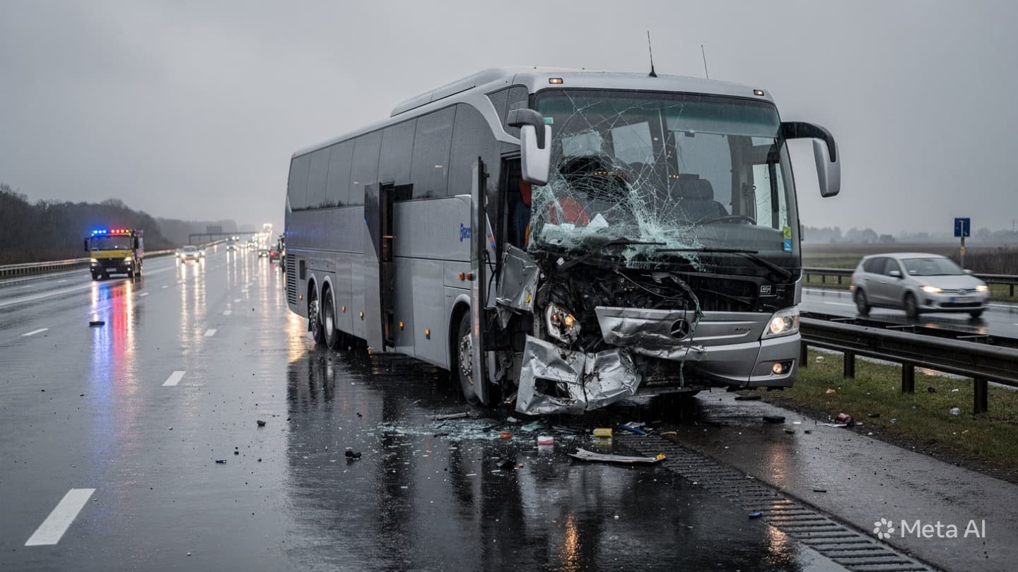 Express Bus Disaster In Myanmar: Five Passengers Killed On Impact Along Rainy Highway Segment Express Bus Disaster In Myanmar: Five Passengers Killed On Impact Along Rainy Highway Segment