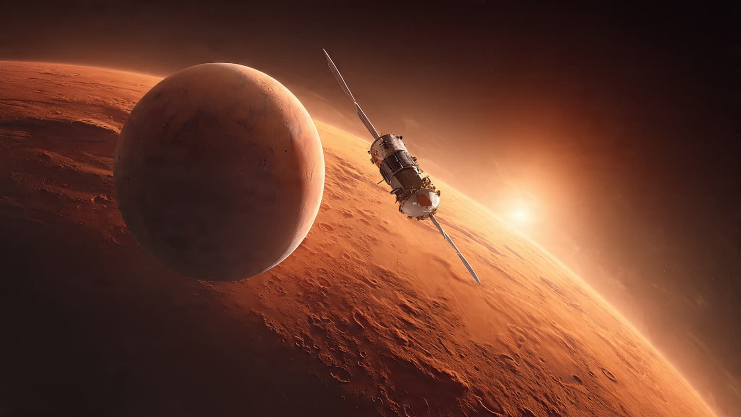 A Passing Spacecraft Offered Humanity Another Quiet Glimpse of Mars A Passing Spacecraft Offered Humanity Another Quiet Glimpse of Mars