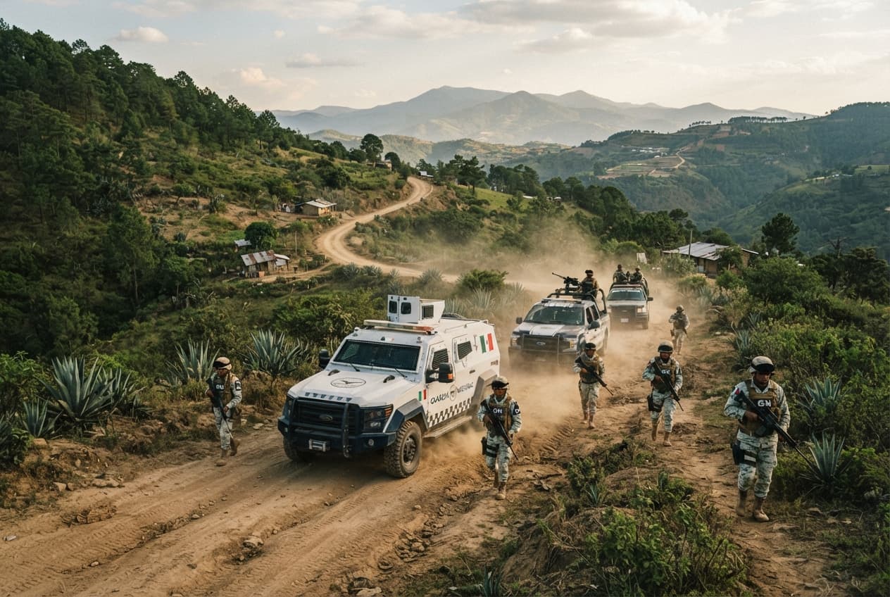 Cartel Shootout Crisis: Six Gunmen Dead Following Violent Armed Clash In Michoacan Cartel Shootout Crisis: Six Gunmen Dead Following Violent Armed Clash In Michoacan