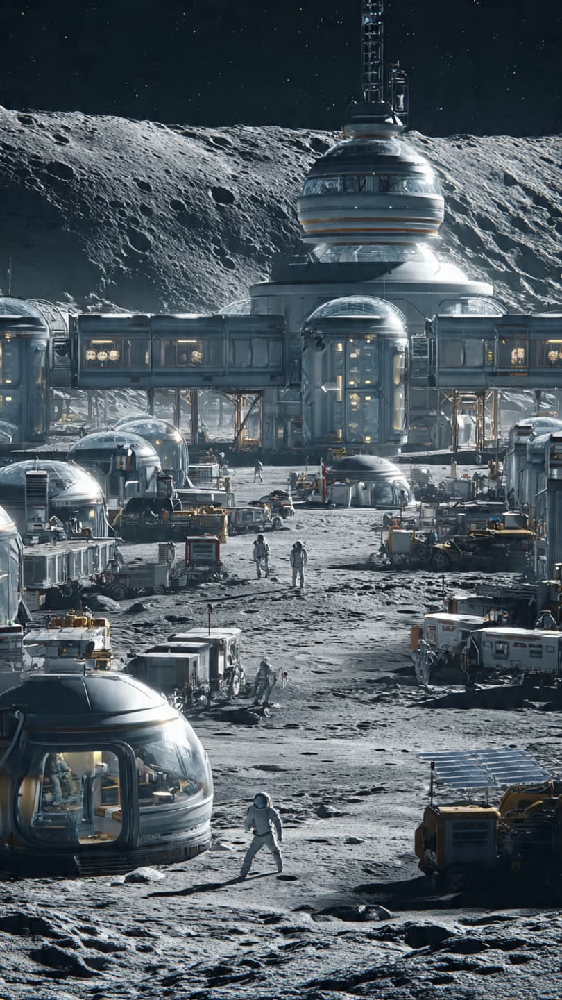NASA Reveals New Plans for Future Moon Base Infrastructure NASA Reveals New Plans for Future Moon Base Infrastructure