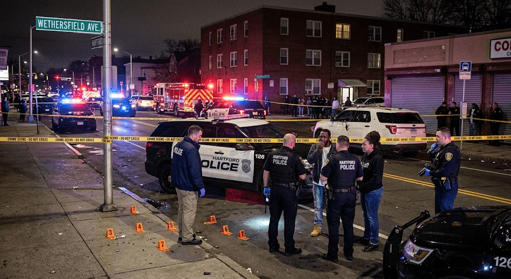 Overnight Horror in Hartford: 1 Dead, 4 Injured Following Wethersfield Avenue Shooting Overnight Horror in Hartford: 1 Dead, 4 Injured Following Wethersfield Avenue Shooting