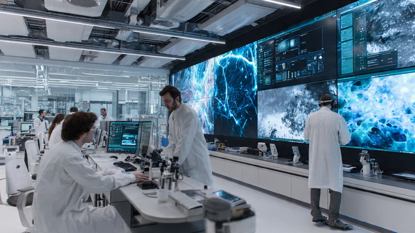 Laboratories Once Filled With Paper Now Echo With Artificial Intelligence Laboratories Once Filled With Paper Now Echo With Artificial Intelligence