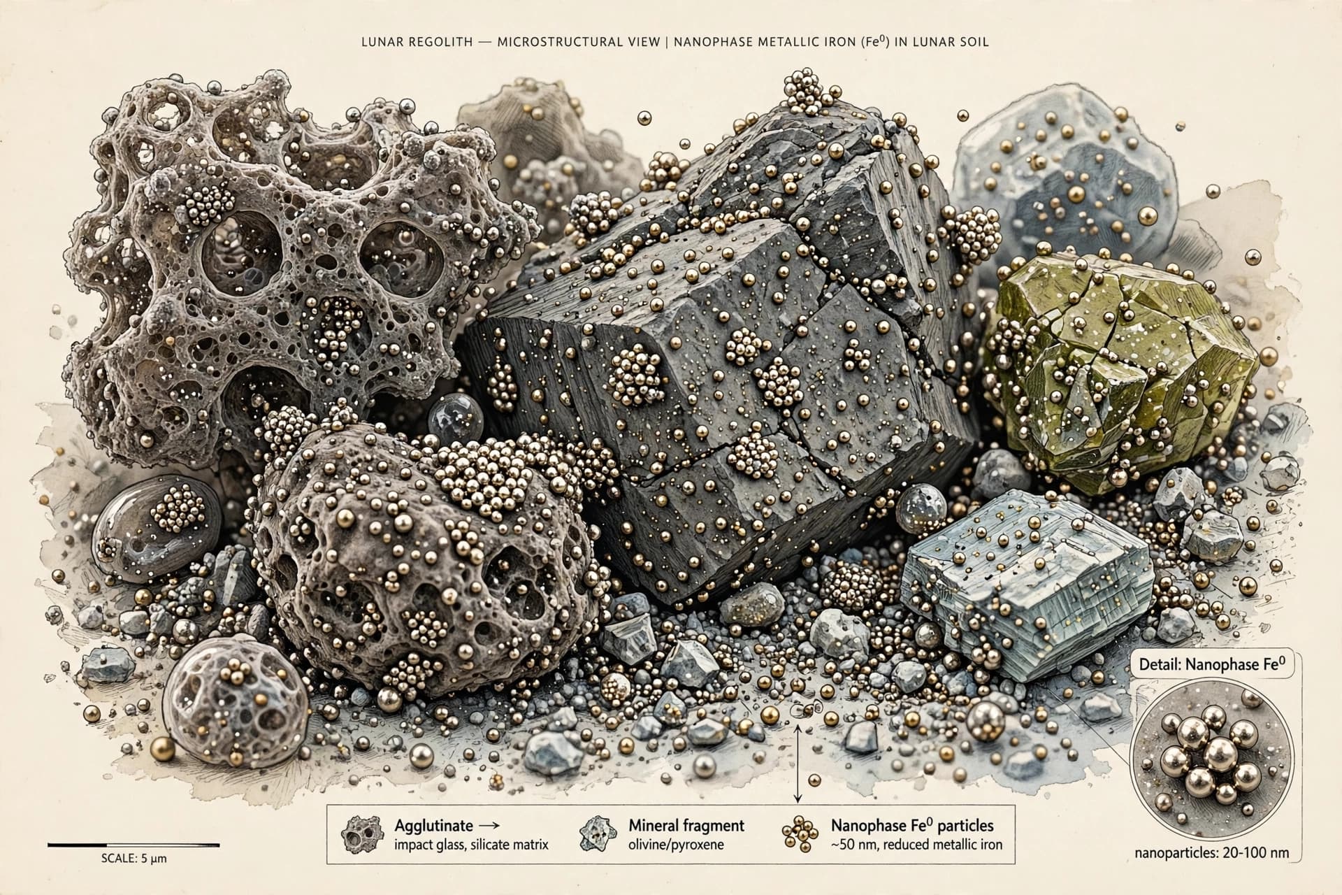 In Chang'e-6 Soil, a Time Capsule Written in Iron In Chang'e-6 Soil, a Time Capsule Written in Iron