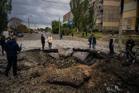 10-meter crater found in eastern Poland following Russian missile attack on Ukraine 10-meter crater found in eastern Poland following Russian missile attack on Ukraine