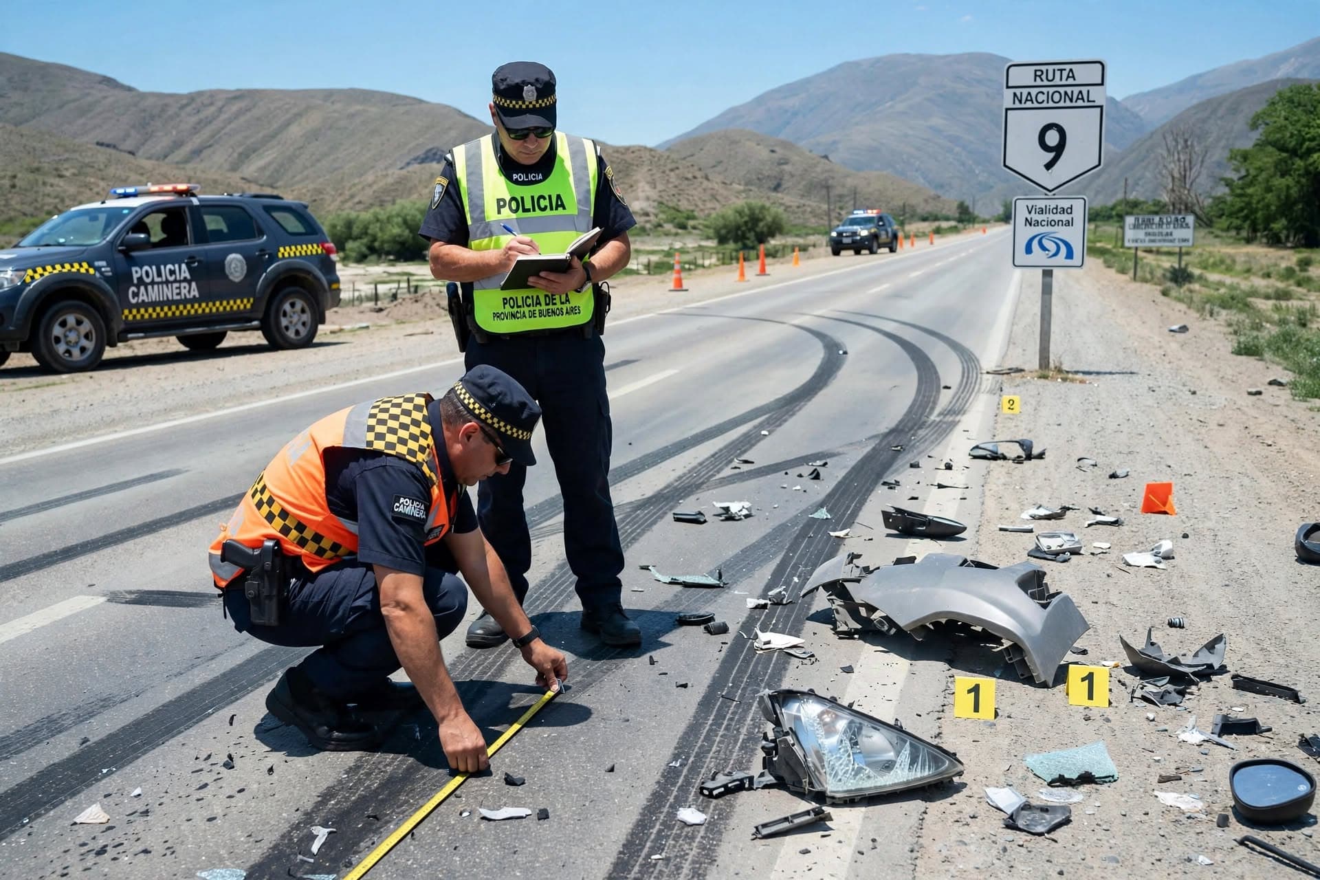 Deadly Family Crash on Route 9: Three Killed in Head-On Collision in Cordoba, Police Investigate Deadly Family Crash on Route 9: Three Killed in Head-On Collision in Cordoba, Police Investigate